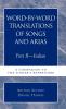 Word-by-Word Translations of Songs and Arias Part II
