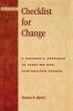 Checklist for Change