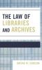 Law of Libraries and Archives