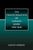 The Transformation of German Jewry 1780-1840