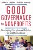 Good Governance for Nonprofits
