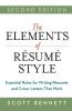 Elements of Resume Style | Softcover