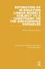 Estimation of M-Equation Linear Models Subject to a Constraint on the Endogenous Variables