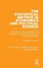 Statistical Method in Economics and Political Science