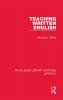 Teaching Written English