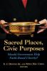 Sacred Places Civic Purposes