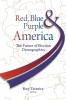 Red Blue and Purple America
