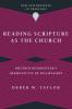 Reading Scripture as the Church
