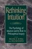 Rethinking Intuition