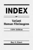 Index of Variant Human Fibrinogens