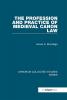 Profession and Practice of Medieval Canon Law