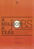 A Million Jobs A Year