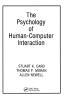 Psychology of Human-Computer Interaction