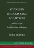 Studies in Ragnar's Saga Lodbrokar and Its Major Scandinavian Analogues