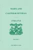 Maryland Calendar of Wills Volume 3