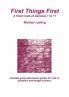 First Things First (second edition)