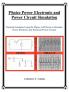 PSpice Power Electronic and Power Circuit Simulation