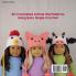 Amigurumi Animal Hats for 18-Inch Dolls: 20 Crocheted Animal Hat Patterns Using Easy Single Crochet