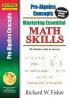 Pre-Algebra Concepts: Re-designed Library Version (Mastering Essential Math Essentials)
