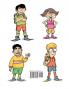 Comic Version of Kid's Zombie Adventure Series Escape from Camp Miccano.