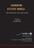 Mirror Study Bible - Paperback 10th Edition 1200 page Updated JUNE 2025 - [excluding Acts]   7 X 10 Inch Wide Margin.