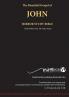 The Gospel of John