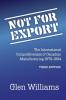 Not For Export: The International Competitiveness of Canadian Manufacturing 1879-1994