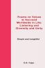 Poems on Value to Succeed Worldwide in Life: Listening and Diversity and Unity: Simple and Insightful