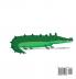 Gator Goes By Bike