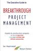The Executive Guide to Breakthrough Project Management