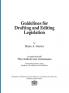 Guidelines for Drafting and Editing Legislation