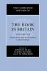 The Cambridge History of the Book in Britain