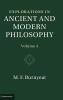 Explorations in Ancient and Modern Philosophy