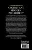 Explorations in Ancient and Modern Philosophy