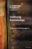 Defining Knowledge