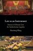 Law as an Instrument