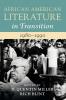 African American Literature in Transition 1980-1990