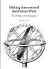 Making International Institutions Work