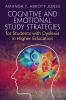 Cognitive and Emotional Study Strategies for Students with Dyslexia in Higher Education