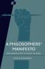 A Philosophers' Manifesto