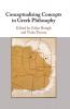 Conceptualising Concepts in Greek Philosophy
