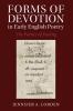 Forms of Devotion in Early English Poetry