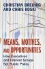 Means Motives and Opportunities