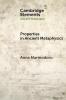 Properties in Ancient Metaphysics