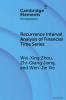 Recurrence Interval Analysis of Financial Time Series
