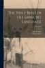 The Holy Bible in the Sanscrit Language; Volume III