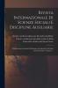 Rivista Internazionale Di Scienze Sociali E Discipline Ausiliarie