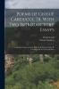 Poems Of Giosuè Carducci; Tr. With Two Introductory Essays: I. Giosuè Carducci And The Hellenic Reaction In Italy. Ii. Carducci And The Classic Realism