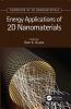 Energy Applications of 2D Nanomaterials