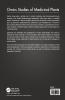 Omics Studies of Medicinal Plants
